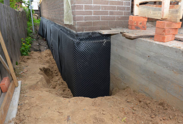 Expert waterproofing evaluation at a Flat Rock, IN property